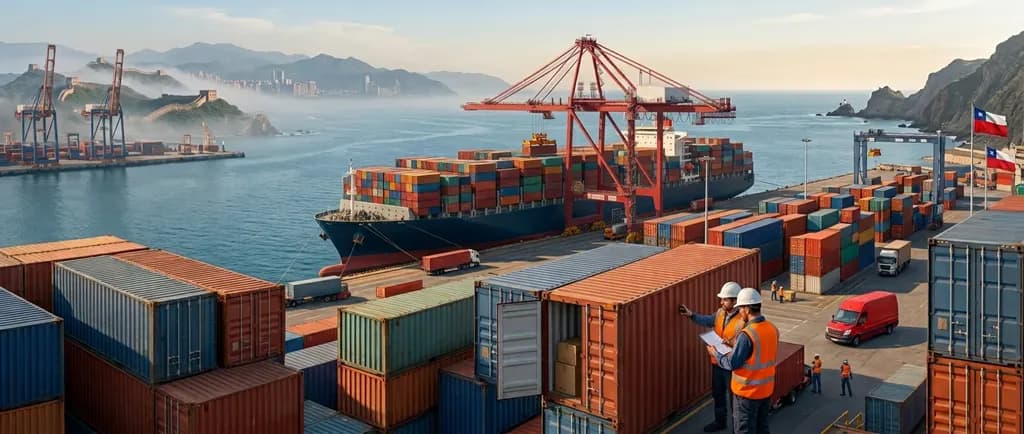 Empresas de transporte desde China a Chile: cómo elegir la correcta